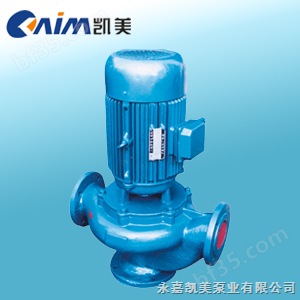 GW型管道式排污泵 立式排污泵 管道泵
