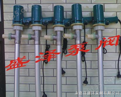 电动抽液泵SB-8/不锈钢电动抽液泵/塑料电动抽液泵