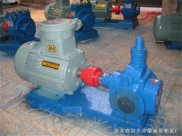 YCB15-1.6圆弧泵，圆弧齿轮泵，铜轮圆弧泵