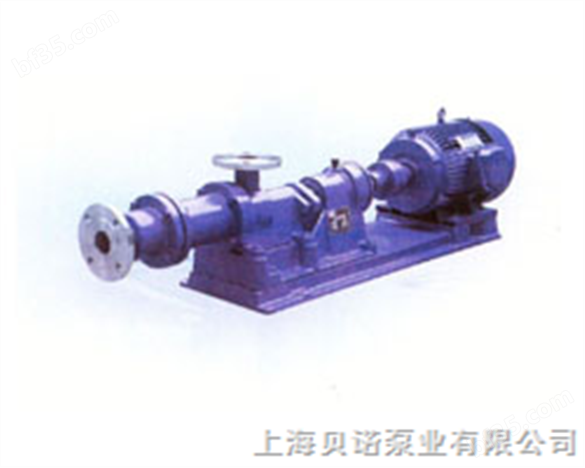 I-IB系列螺杆泵（浓浆泵）
