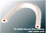 TD-552SC白芳纶纤维硅胶芯盘根