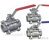3-PC Ball Valve,Full Bore,ISO Direct Mounting Pad,